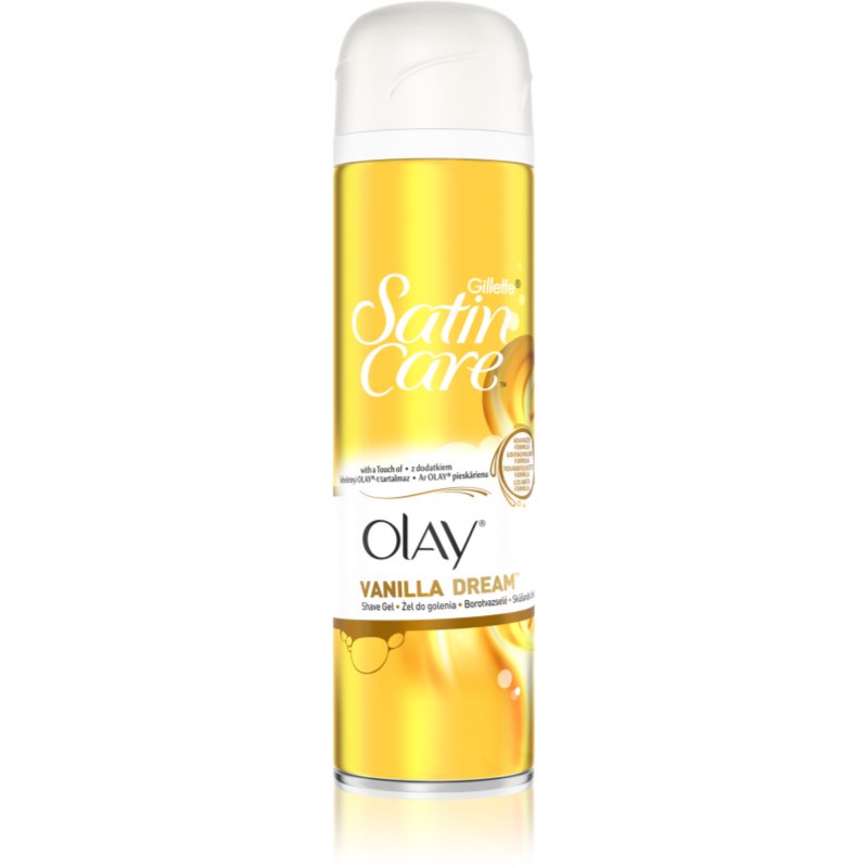 

Gillette Satin Care Olay Vanilla Dream гель для гоління Vanilla Dream