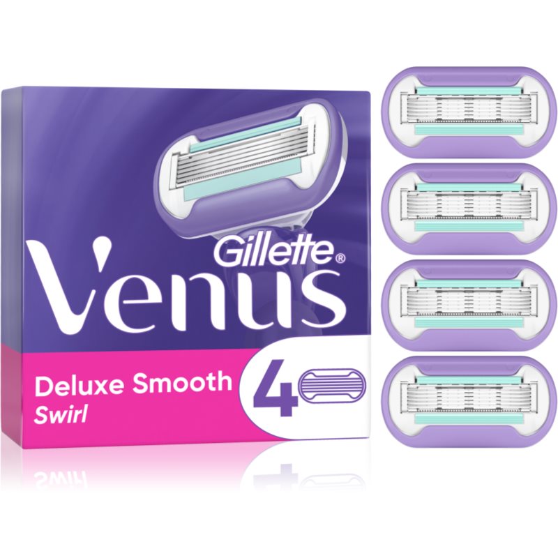 Gillette Venus Swirl Extra Smooth náhradní břity 4 ks