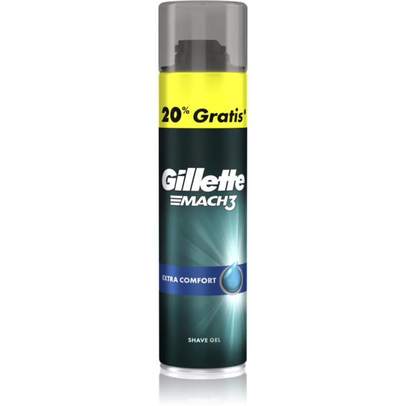Gillette Mach3 Extra Comfort gel za brijanje za muškarce 240 ml