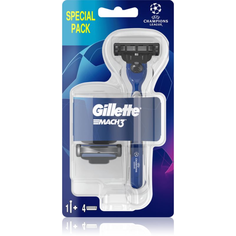 

Gillette Mach3 Football Бритва Змінні картриджі 3 шт