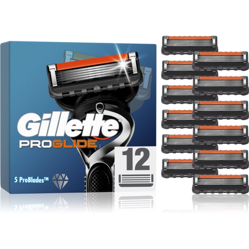 Gillette Fusion Proglide Náhradné hlavice 12 ks