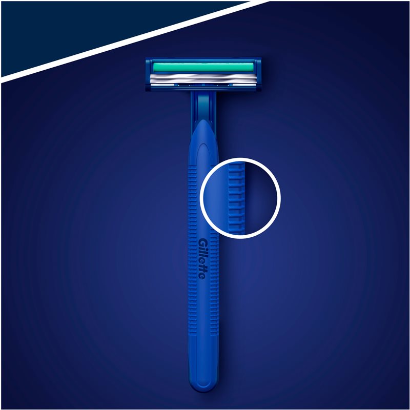 Gillette Blue II Plus одноразова бритва для чоловіків 14 кс