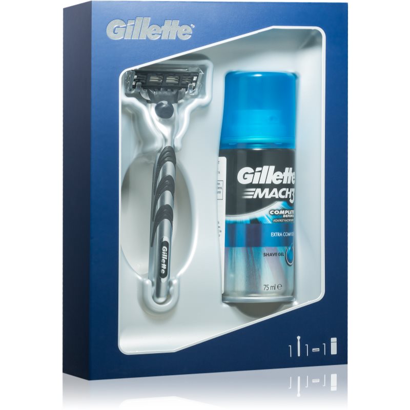 

Gillette Mach3 Complete Defense подарунковий набір I. для чоловіків