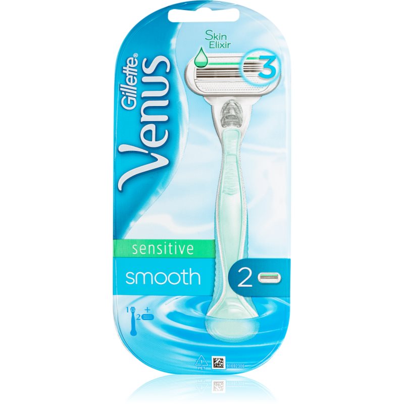 

Gillette Venus Sensitive Smooth Бритва Змінні картриджі 2 шт