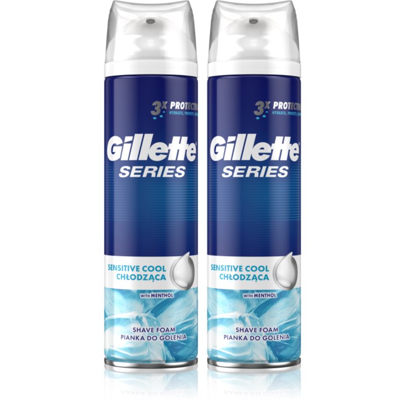 

Gillette Series Sensitive Cool піна для гоління для чоловіків
