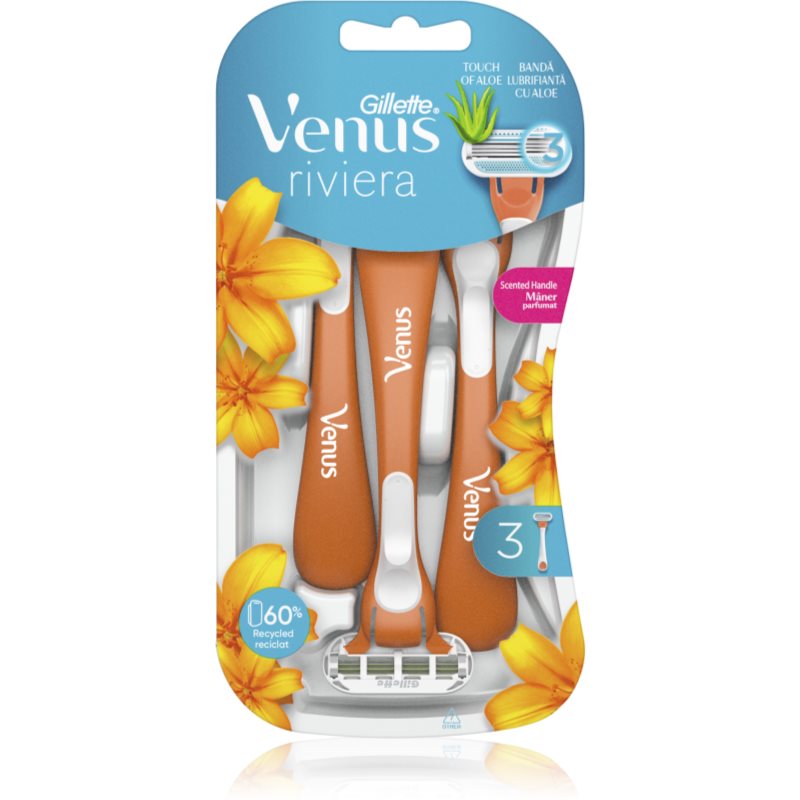 Gillette Venus Riviera disposable razors 3 pc
