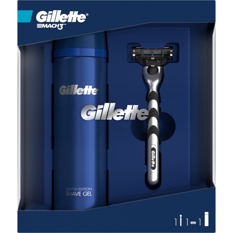 

Gillette Mach3 набір для гоління (для чоловіків)