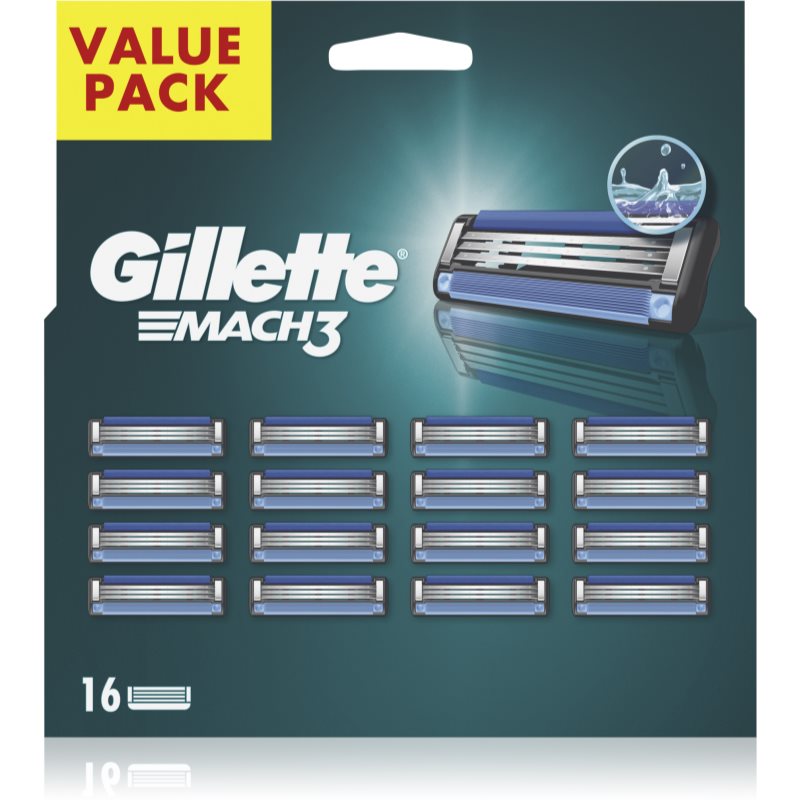 Gillette Mach3 replacement blades 16 pc
