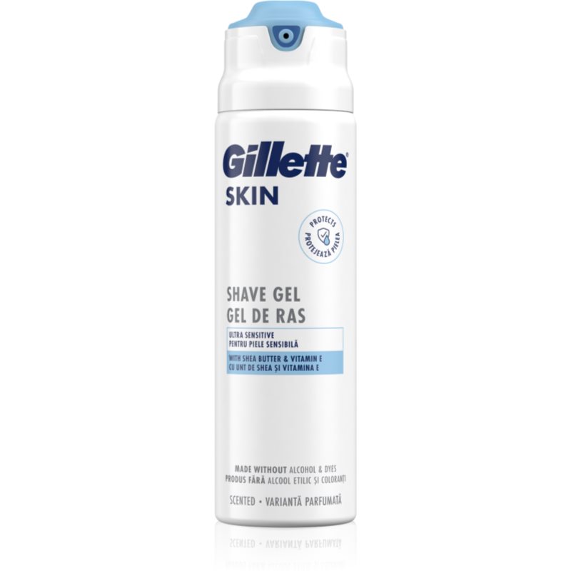 Gillette Skinguard Sensitive гел за бръснене за чувствителна кожа на лицето 200 мл.
