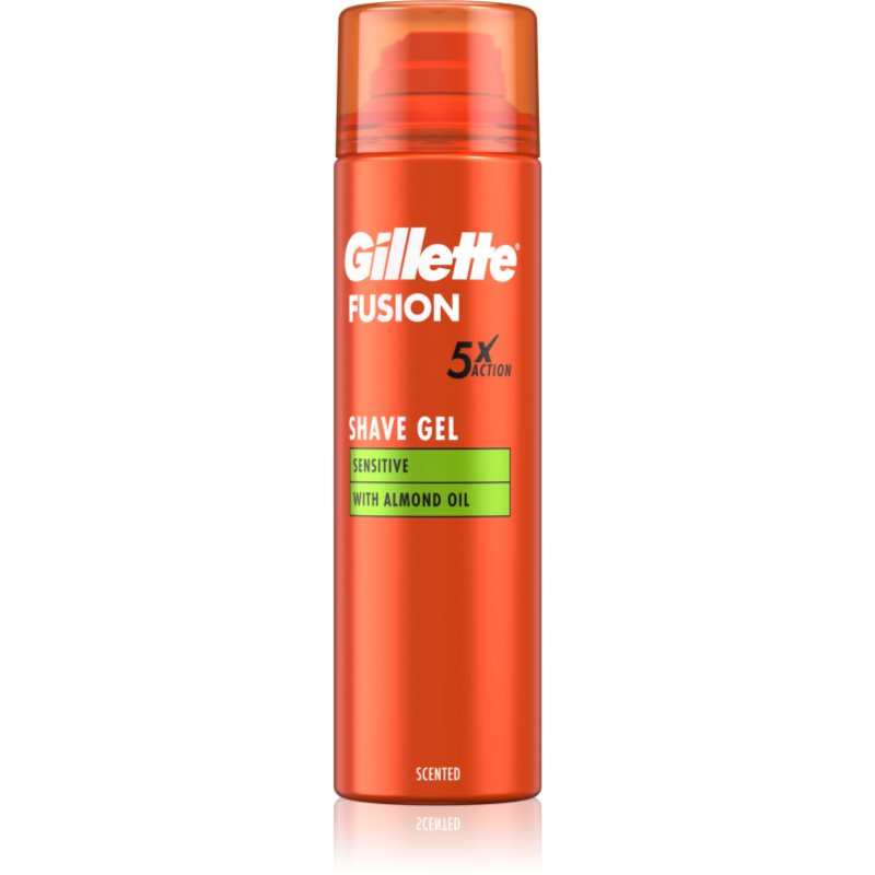 Gillette Fusion5 Sensitive Rasiergel für empfindliche Haut 200 ml