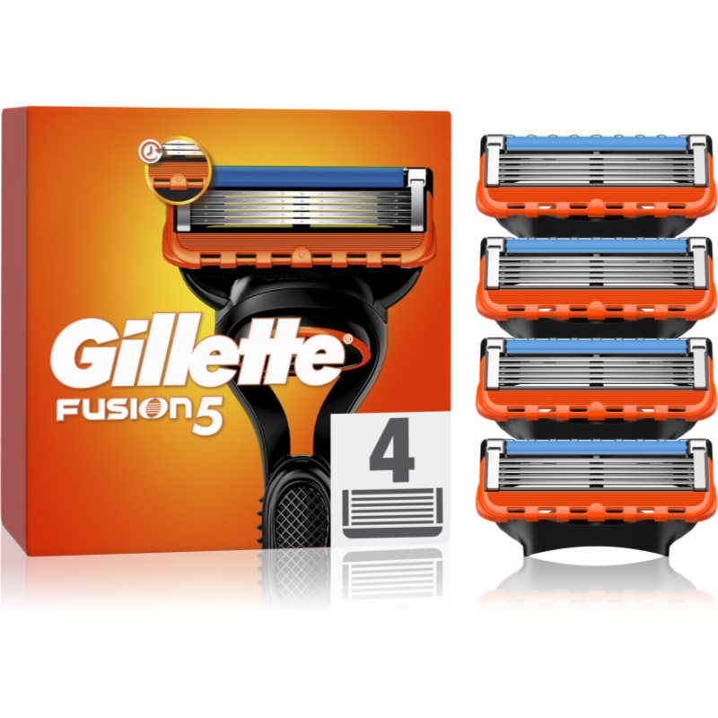Gillette Fusion5 náhradné žiletky 4 ks