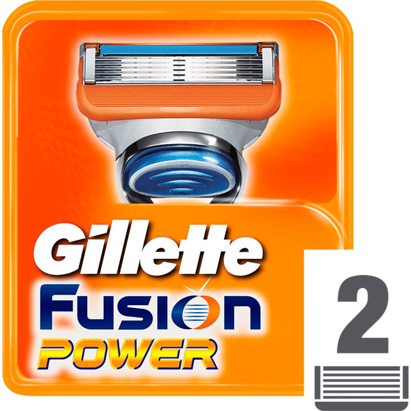 Gillette Fusion5 Power pakaitiniai peiliukai 2 vnt.