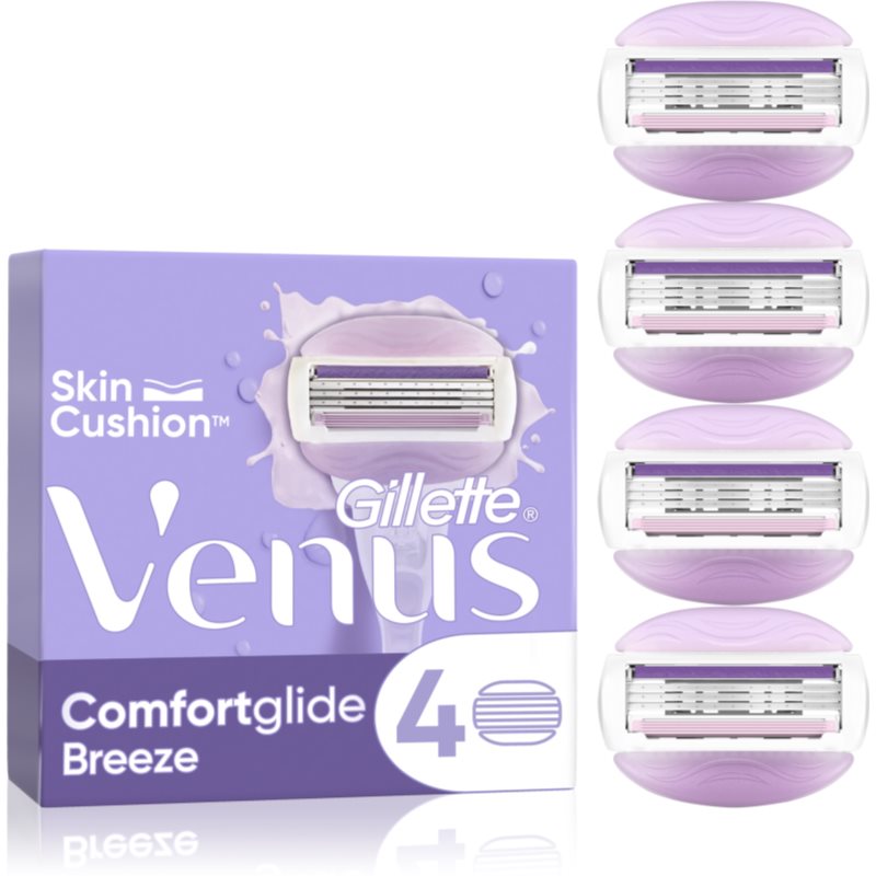 Gillette Venus ComfortGlide Breeze lames de rechange 4 pcs female