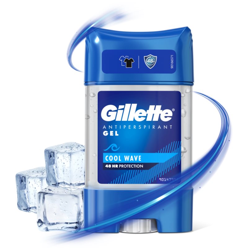 Gillette Cool Wave Antiperspirant Gel 70 Ml