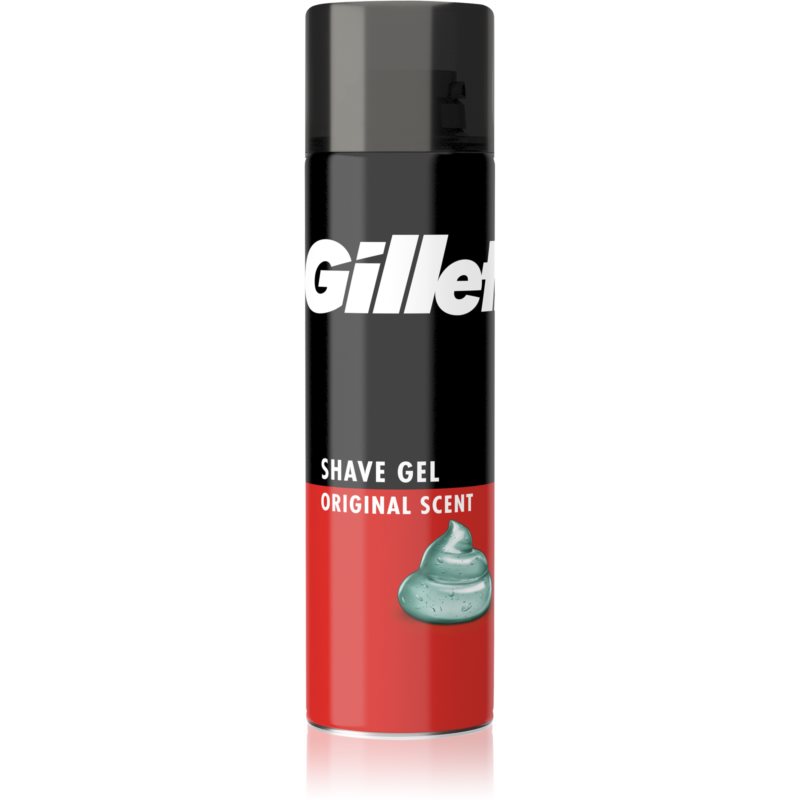 Gillette Classic Regular gél na holenie pre mužov 200 ml