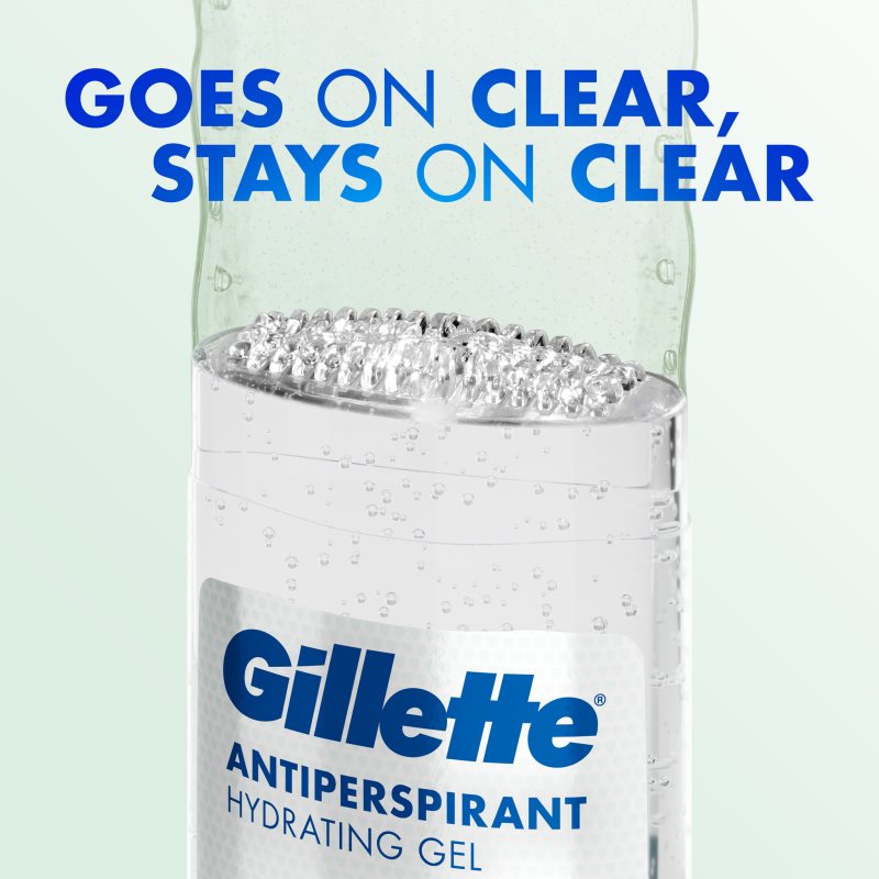 Gillette Antiperspirant Hydrating Gel Aloe Scent gélový antiperspirant s hydratačným účinkom pre mužov 70 ml (obrázok 9)
