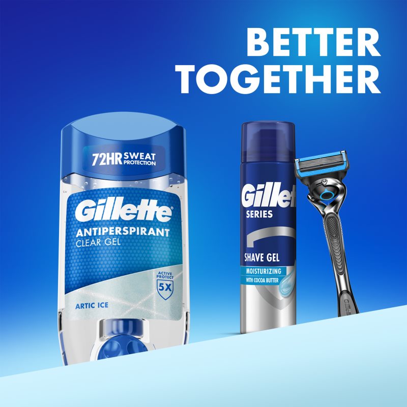 Gillette Arctic Ice gélový antiperspirant pre mužov 70 ml