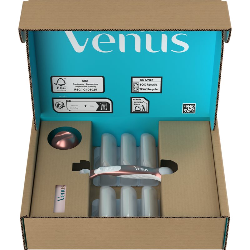 Thumbnail - Gillette Venus PRO Smooth Sensitive Rasierset für Damen 9 St.