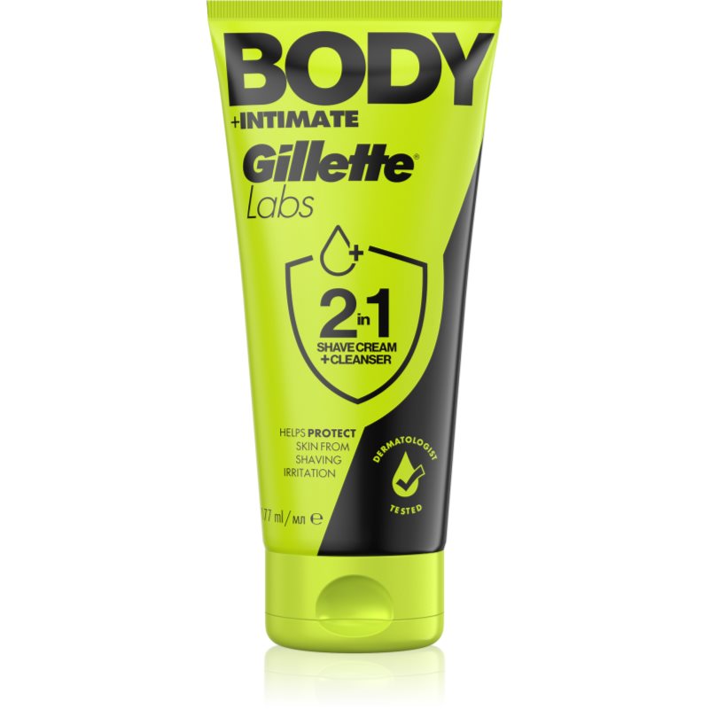 Gillette Labs Body + Intimate pěna na holení 2 v 1 177 ml