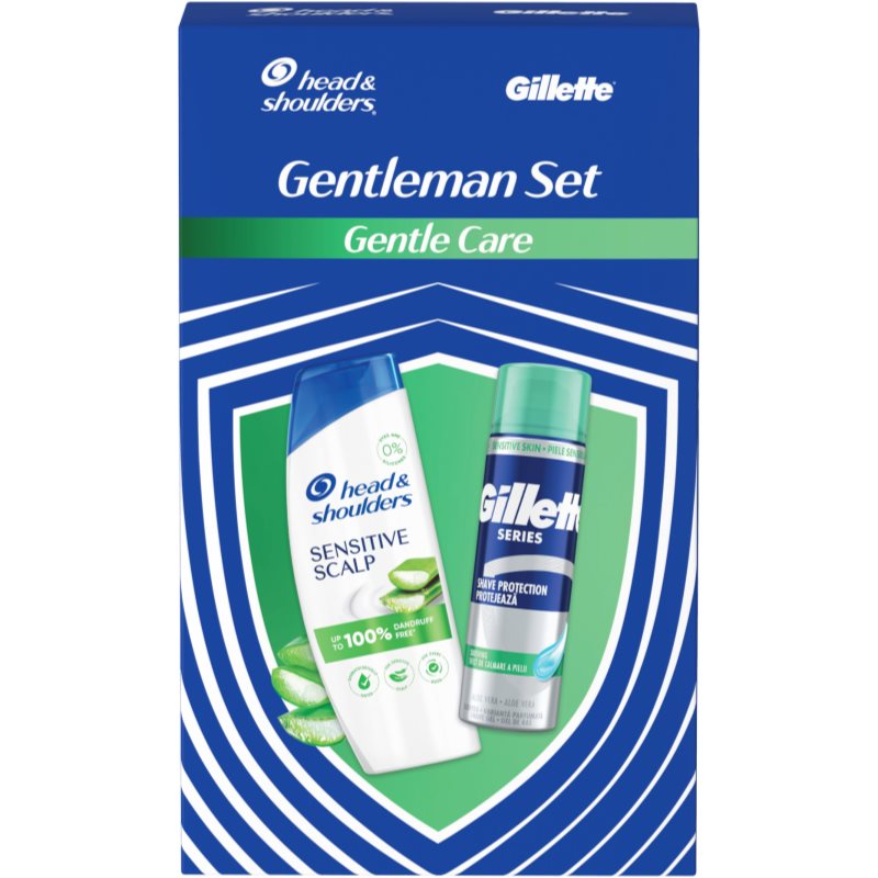 Gillette Gentleman Set Gentle Care poklon set za muškarce