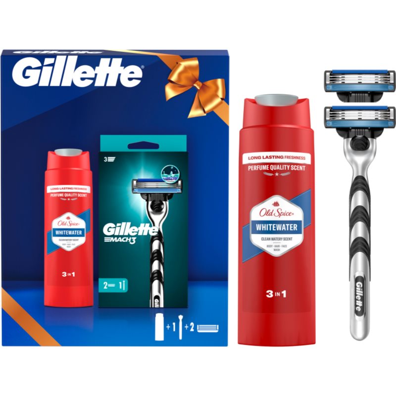 Gillette Whitewater   Mach3 Gift Set poklon set