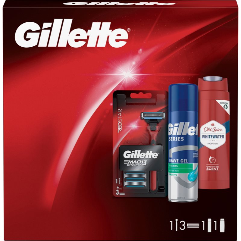 

Gillette Mach3 Soothing подарунковий набір для чоловіків