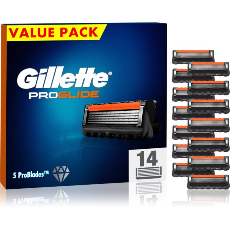 Gillette Proglide Replacement Blades 14 Pc