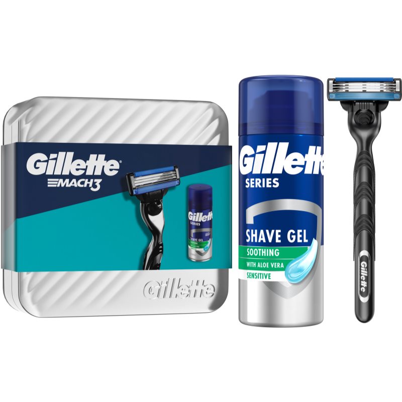 Gillette Mach3 Series dárková sada (na holení) pro muže