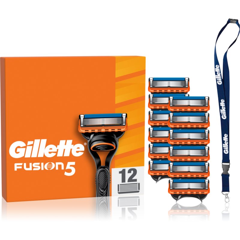 Gillette Fusion5 Replacement Blades 12 Pc