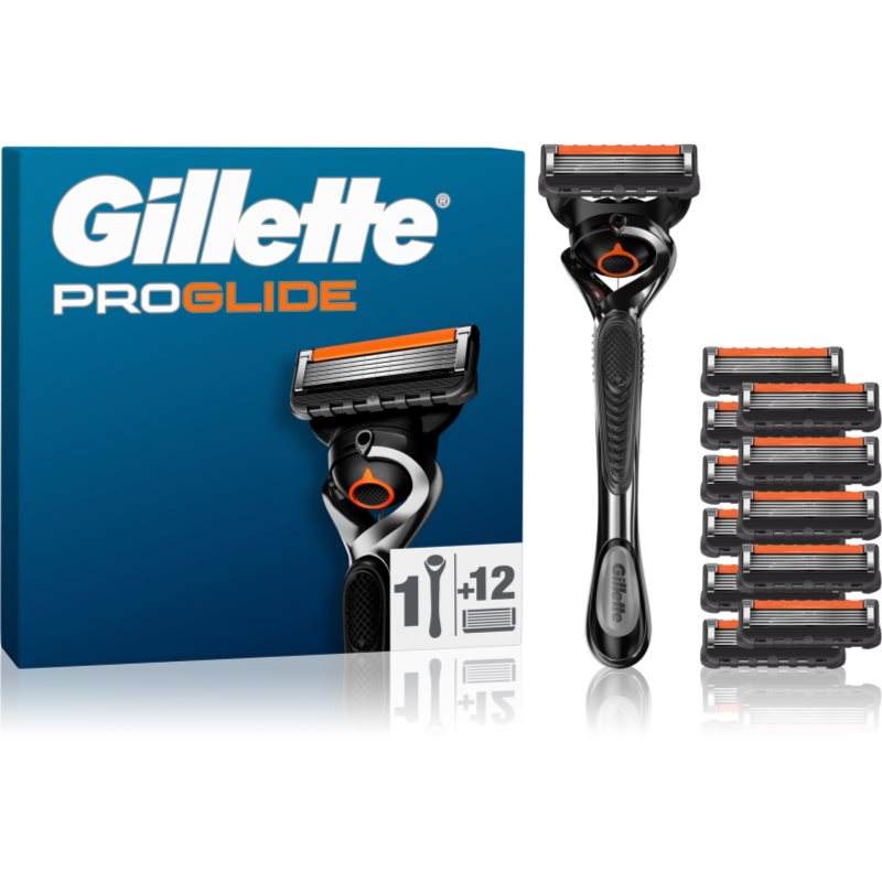 Gillette ProGlide Rakhyvel + utbyteshuvuden 13 st.