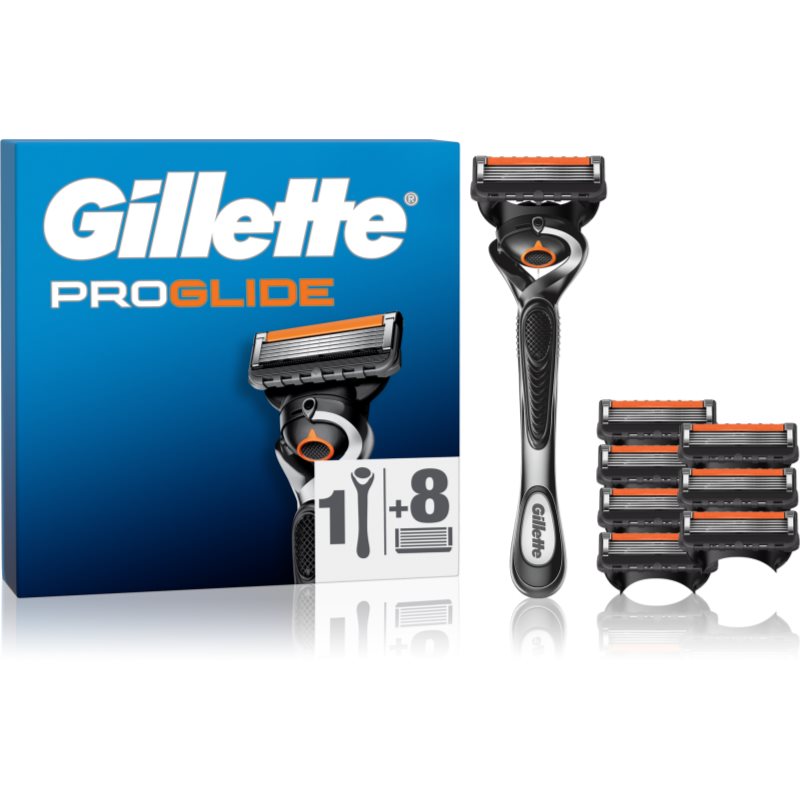Gillette ProGlide holicí strojek + náhradní břity