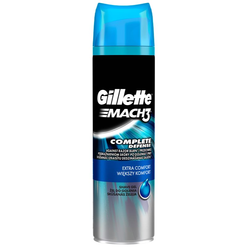 

Gillette Mach3 Complete Defense гель для гоління