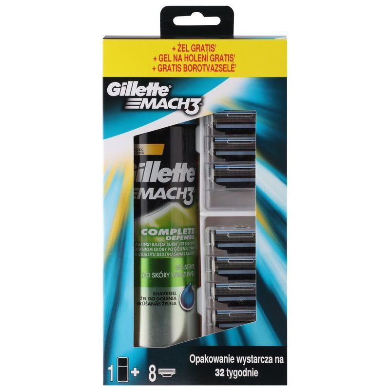 

Gillette Mach3 набір IV. для чоловіків