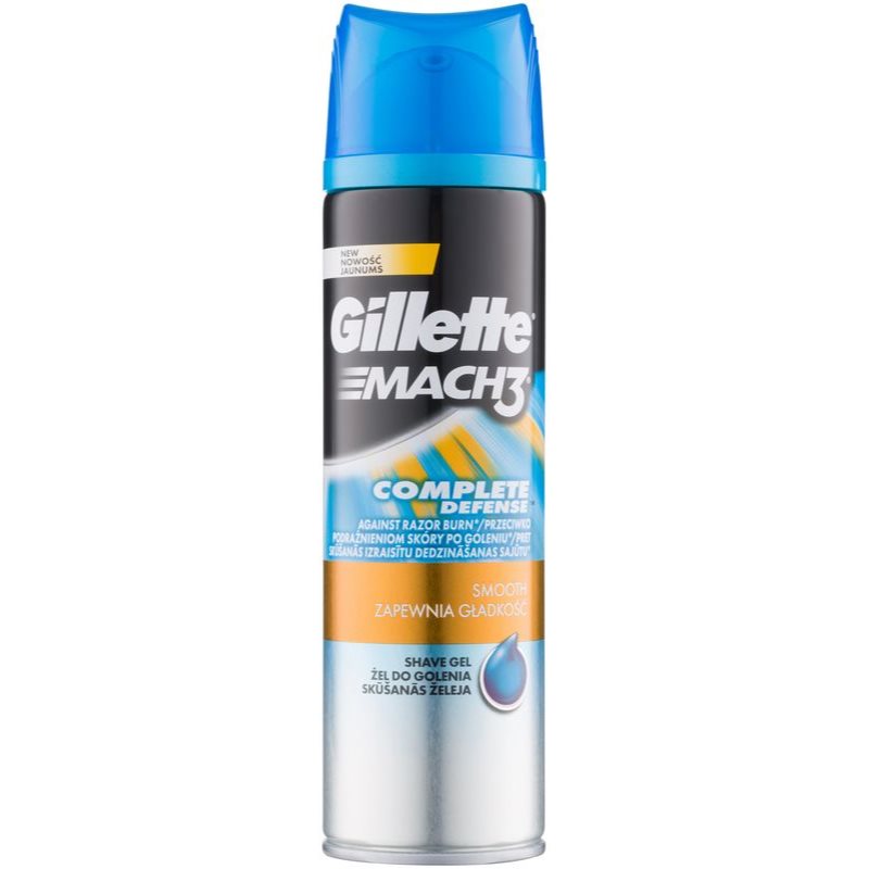 

Gillette Mach3 Close & Smooth гель для гоління