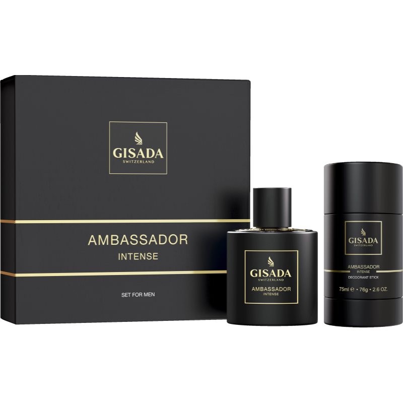 Gisada Ambassador Intense подаръчен комплект за мъже