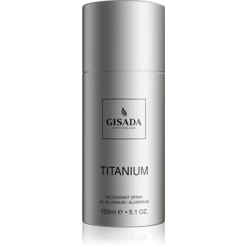 Gisada Titanium дезодорант в спрей без алуминий за мъже 150 мл.