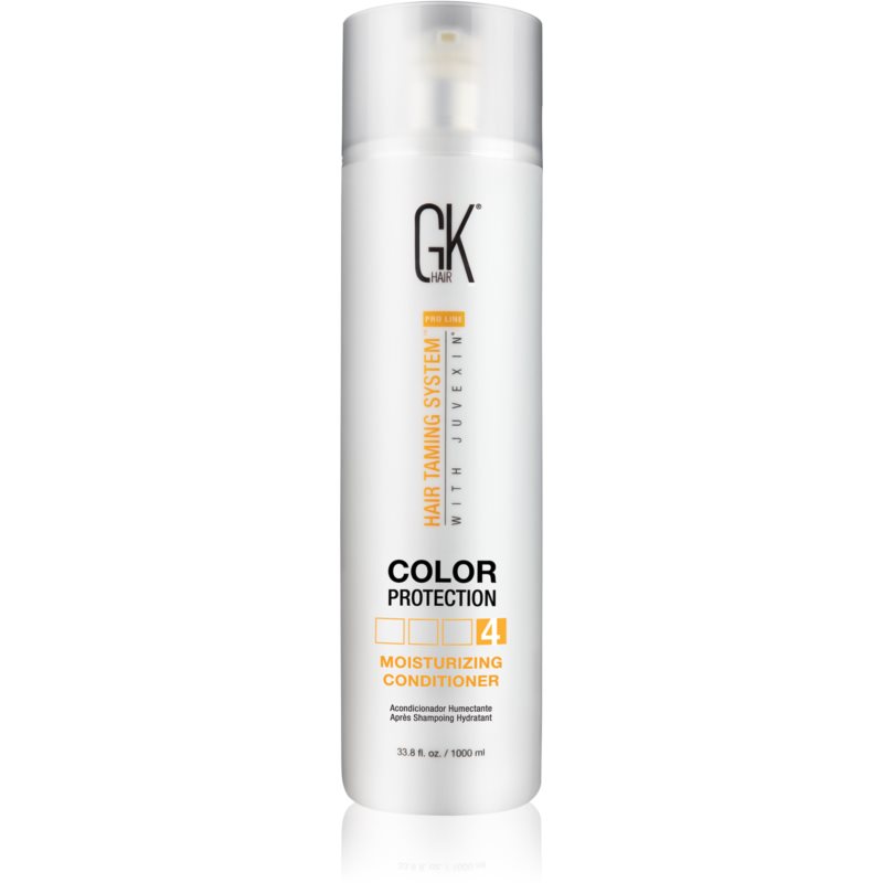 GK Hair Moisturizing Color Protection hydratační kondicionér na ochranu barvy pro lesk a hebkost vlasů 1000 ml