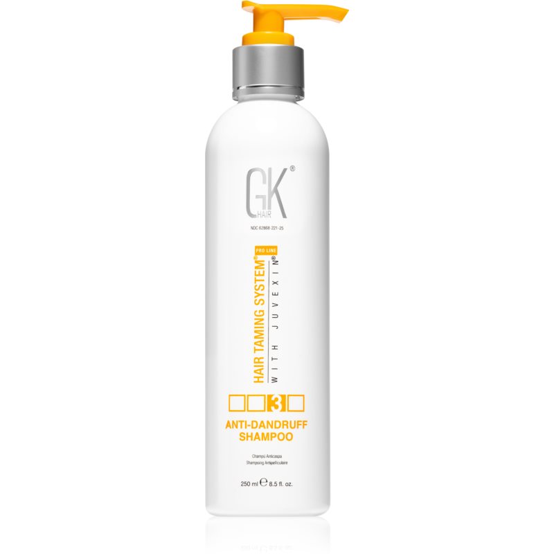 GK Hair Anti-Dandruff hydratační šampon proti lupům pro barvené vlasy 250 ml