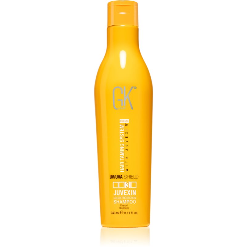 GK Hair Color Shield valomasis šampūnas dažytiems plaukams su UV filtru 240 ml
