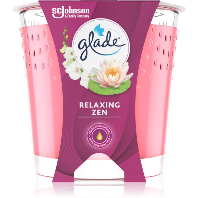 GLADE Relaxing Zen scented candle 129 g
