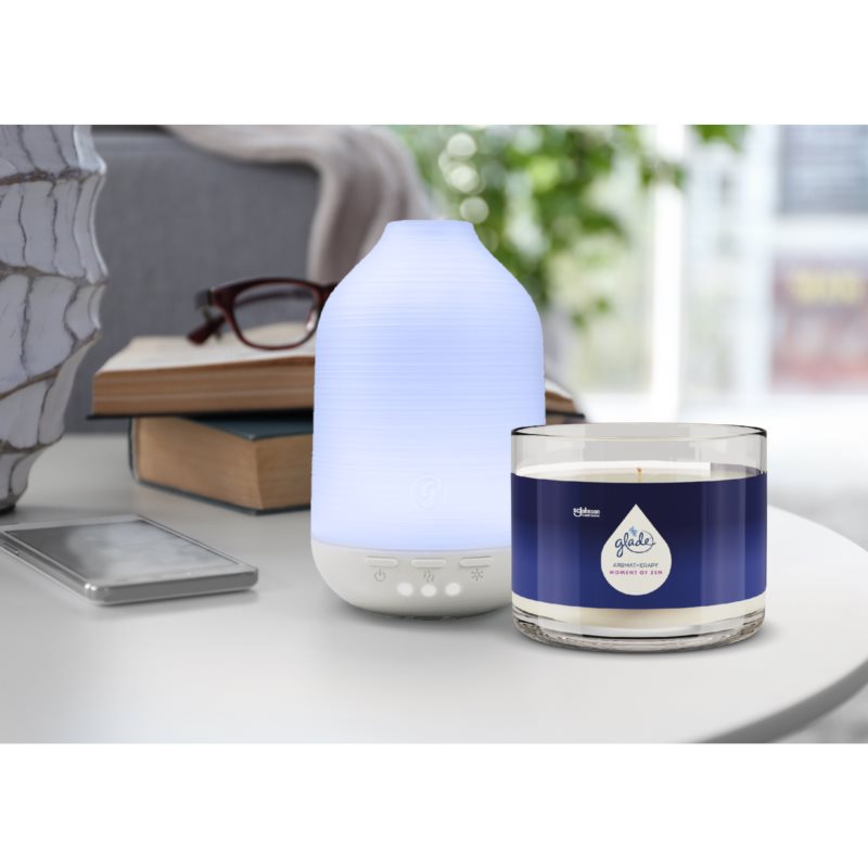 GLADE Aromatherapy Moment Of Zen Aroma Diffuser With Refill Lavender + Sandalwood 17,4 Ml