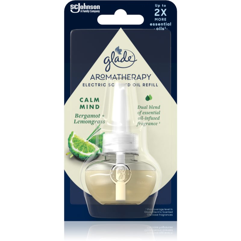 GLADE Aromatherapy Calm Mind náplň do elektrického difuzéru Bergamot + Lemongrass 20 ml