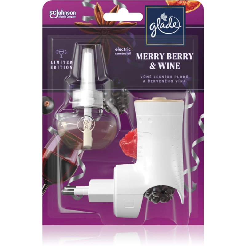 GLADE Merry Berry & Wine Aroma Diffuser With Filling 20 Ml