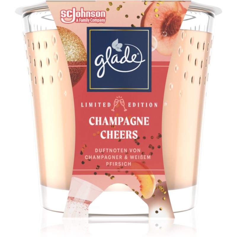 GLADE Cheers Sparkling Wine Aроматична свічка 129 гр