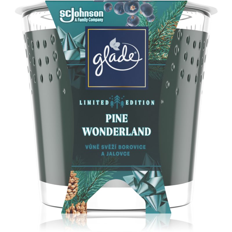 GLADE Pine Wonderland Scented Candle 129 G
