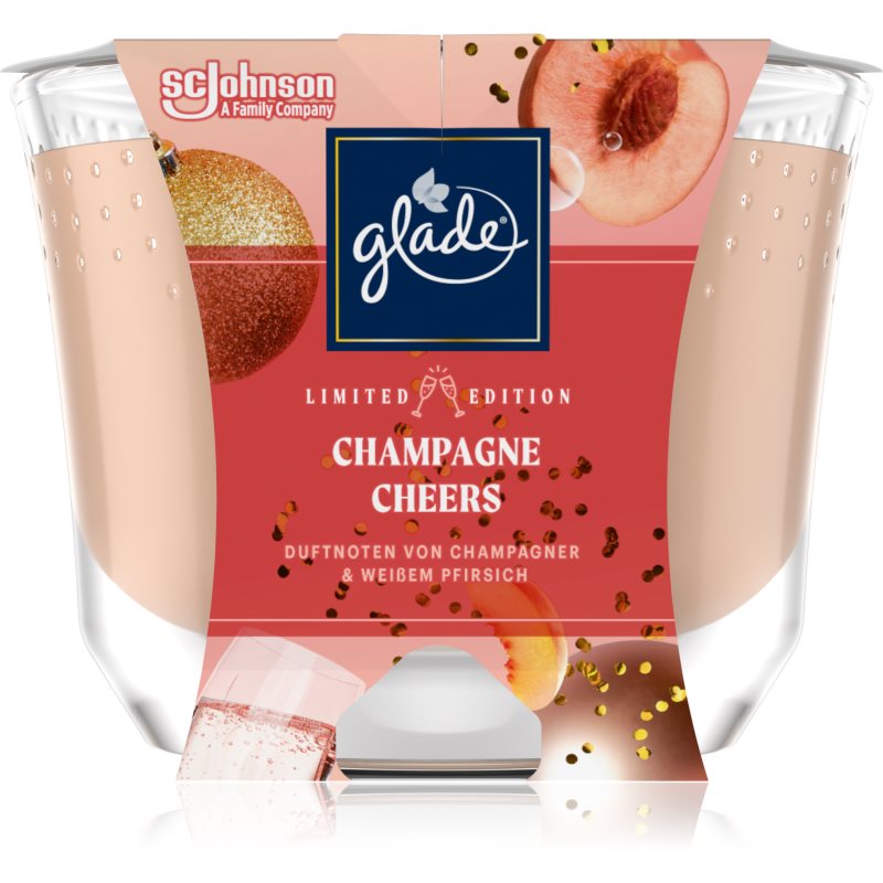 GLADE Cheers Sparkling Wine Scented Candle 224 G