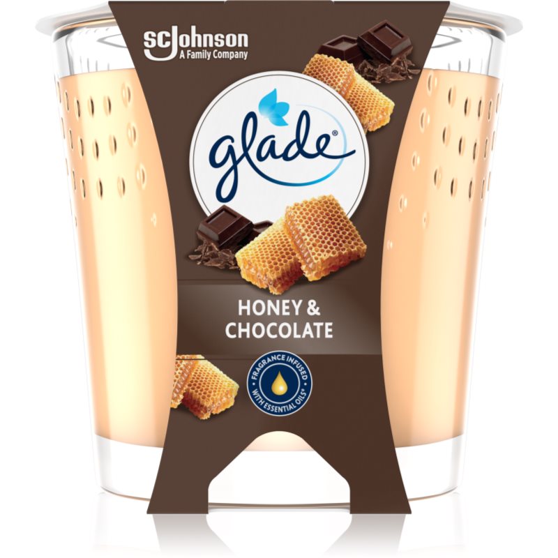 GLADE Honey & Chocolate Duftkerze 112 g