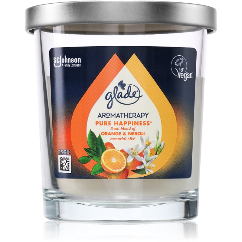 Glade GLADE Aromatherapy Pure Happiness αρωματικό κερί 170 γρ