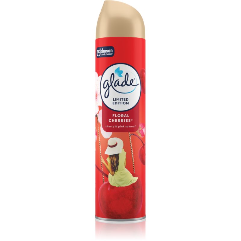 GLADE Floral Cherries ароматизатор за въздух 300 мл.
