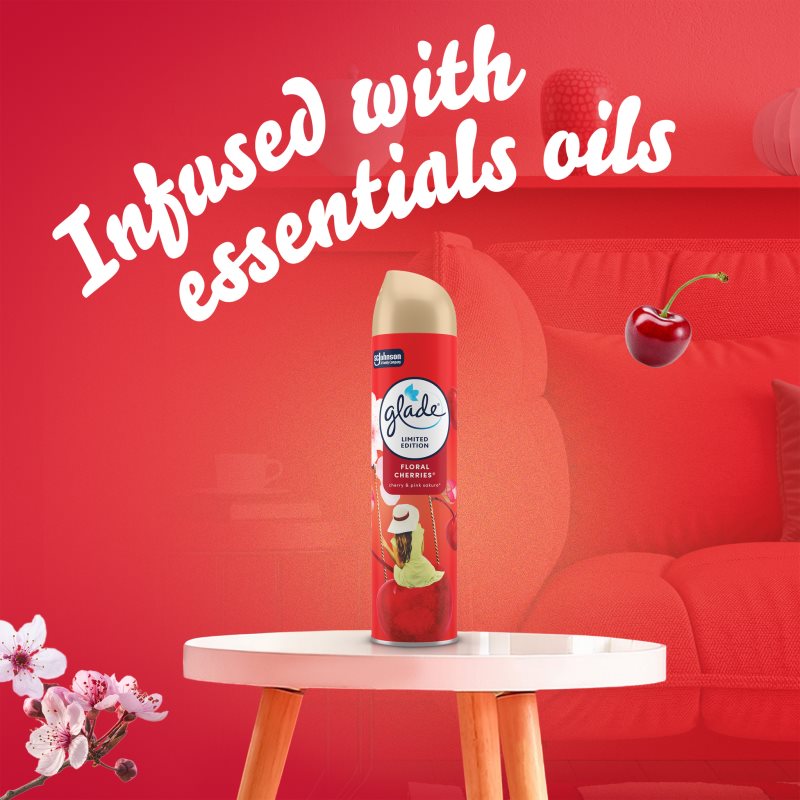 GLADE Floral Cherries osvěžovač vzduchu 300 ml (obrázek 3)